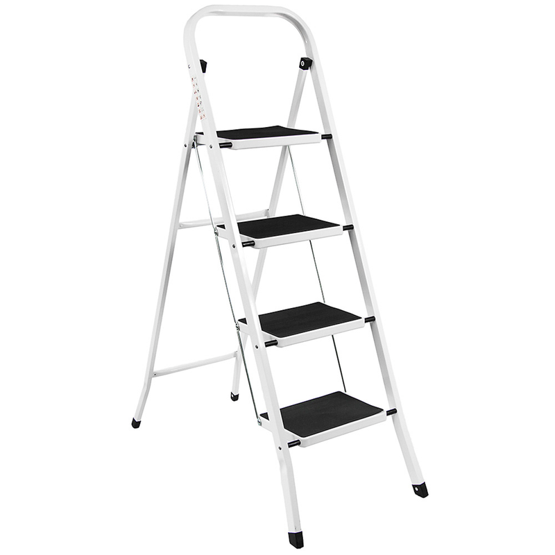 Home Vida 4 Step Ladder With Anti-Slip Mat
