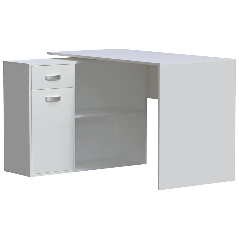 Vida Designs Longton Adjustable Computer Desk - White