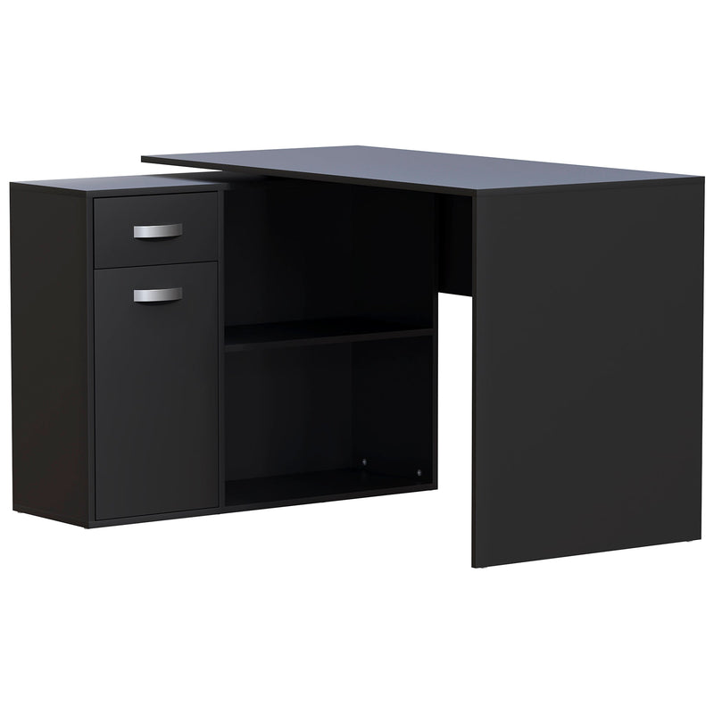 Vida Designs Longton Adjustable Computer Desk - Black