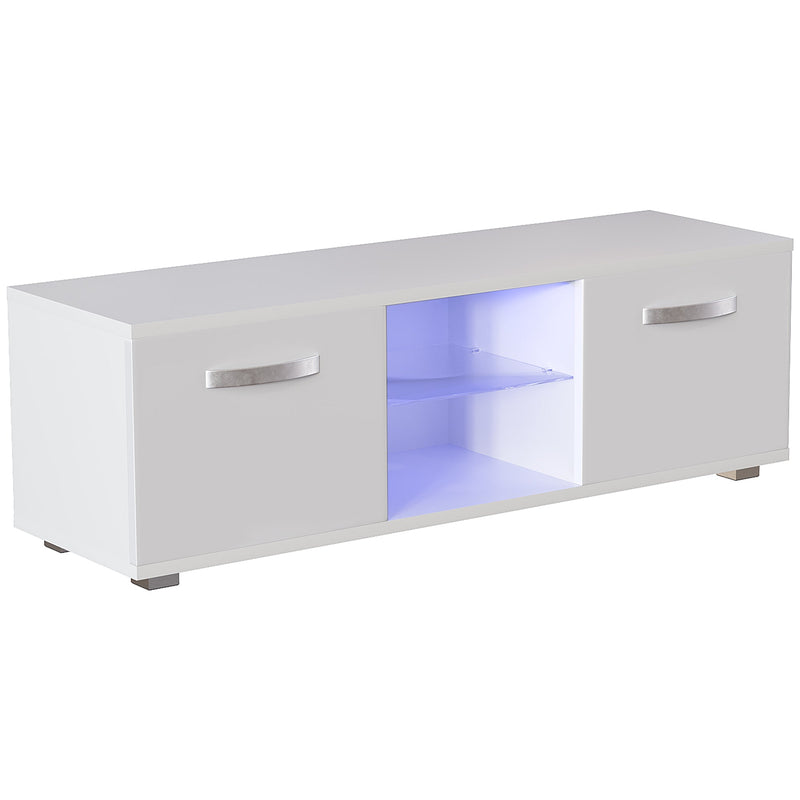 Vida Designs Cosmo 2 Door LED TV Unit - 120cm - White