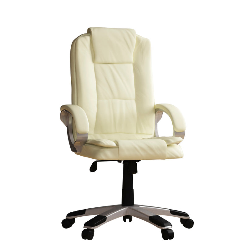 Vida Designs Charlton Office Chair - Cream