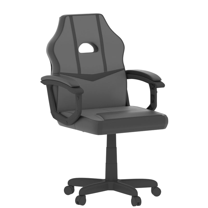 Vida Designs Comet Racing Gaming Chair - Grey & Black