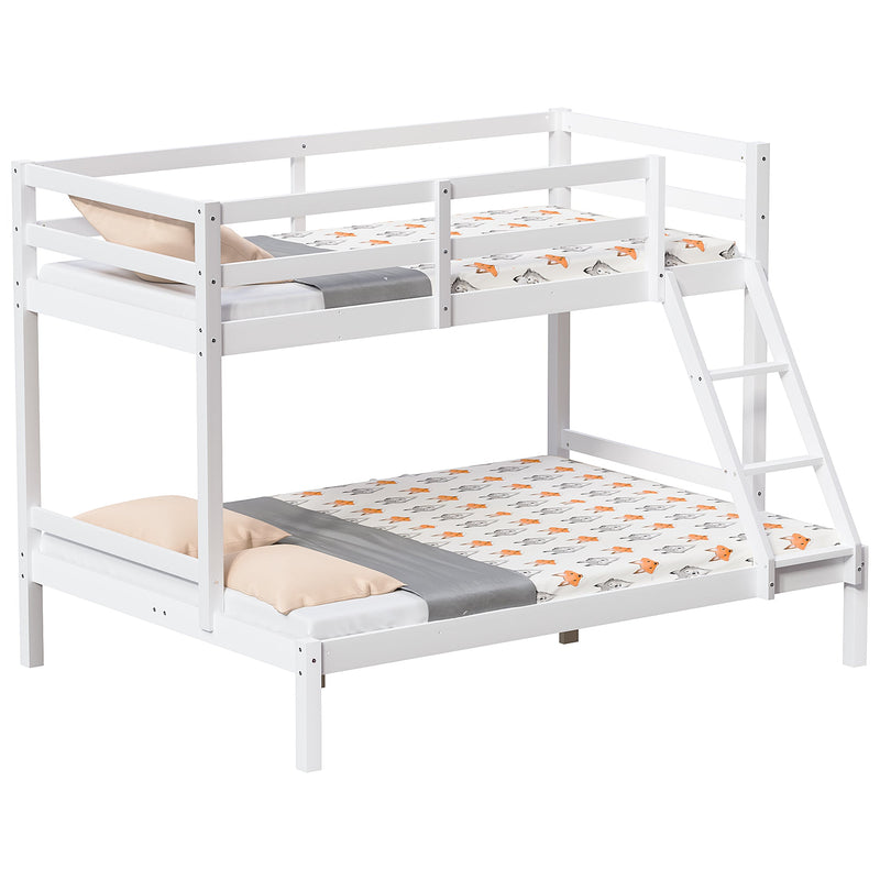 Junior Vida Sydney Triple Sleeper Bunk Bed - White