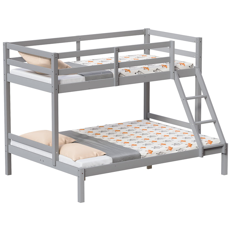 Junior Vida Sydney Triple Sleeper Bunk Bed - Grey