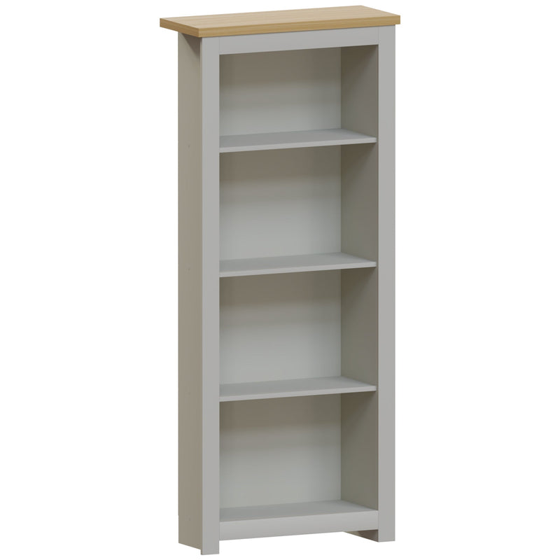 Vida Designs Arlington 4 Tier Bookcase - Grey