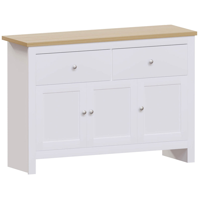 Vida Designs Arlington 2 Drawer 3 Door Sideboard - White