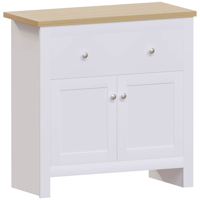 Vida Designs Arlington 2 Drawer 2 Door Sideboard - White