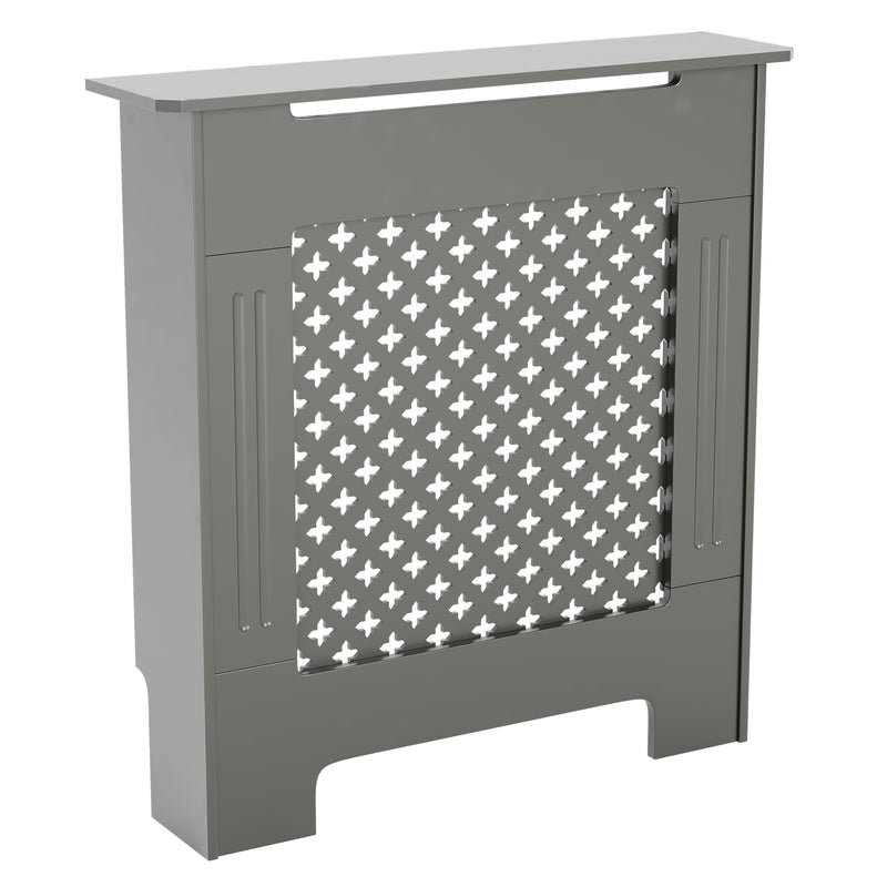 Vida Designs Oxford Radiator Cover - Grey - Small