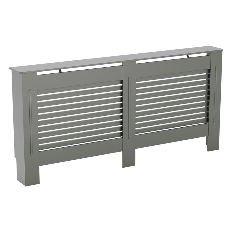 Vida Designs Milton Radiator Cover - Grey - Extra Large