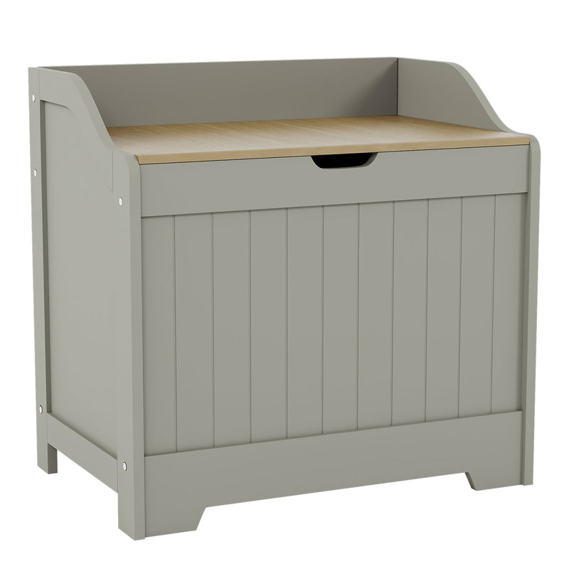 Bath Vida Priano Laundry Chest - Grey & Oak