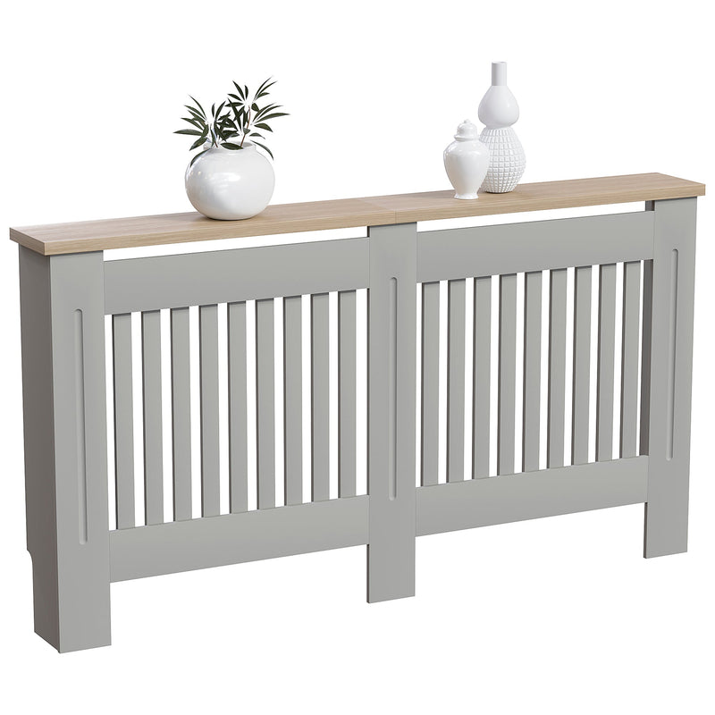 Vida Designs Arlington Radiator Cover - Grey - Large