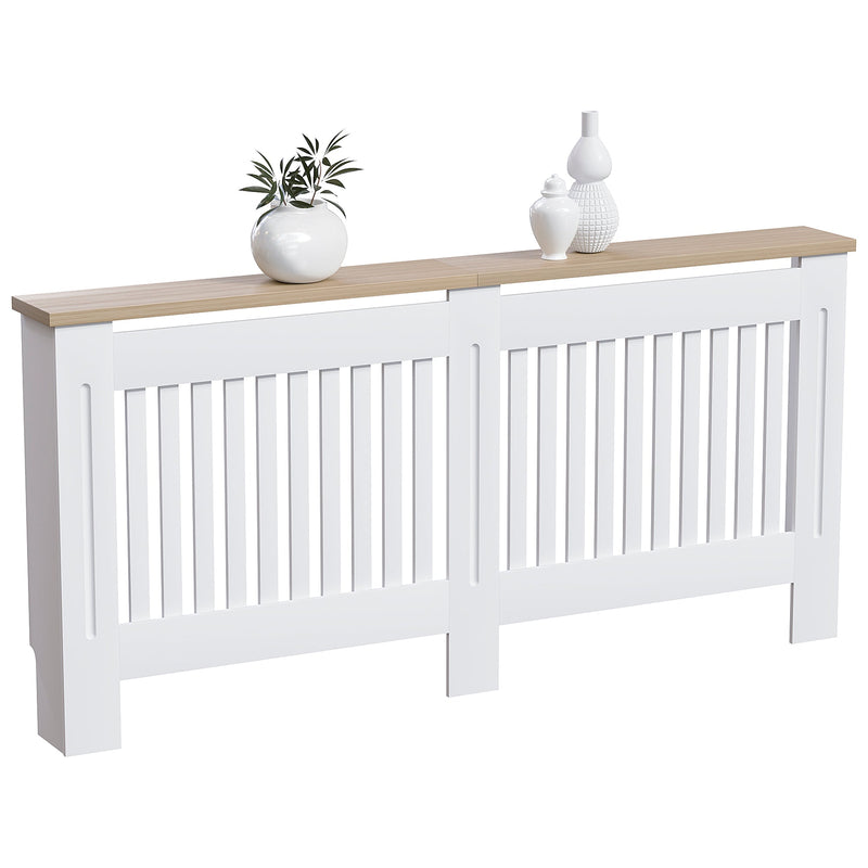 Vida Designs Arlington Radiator Cover - White - Extra Large