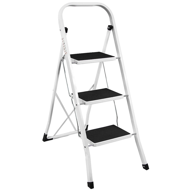 Home Vida 3 Step Ladder With Anti-Slip Mat