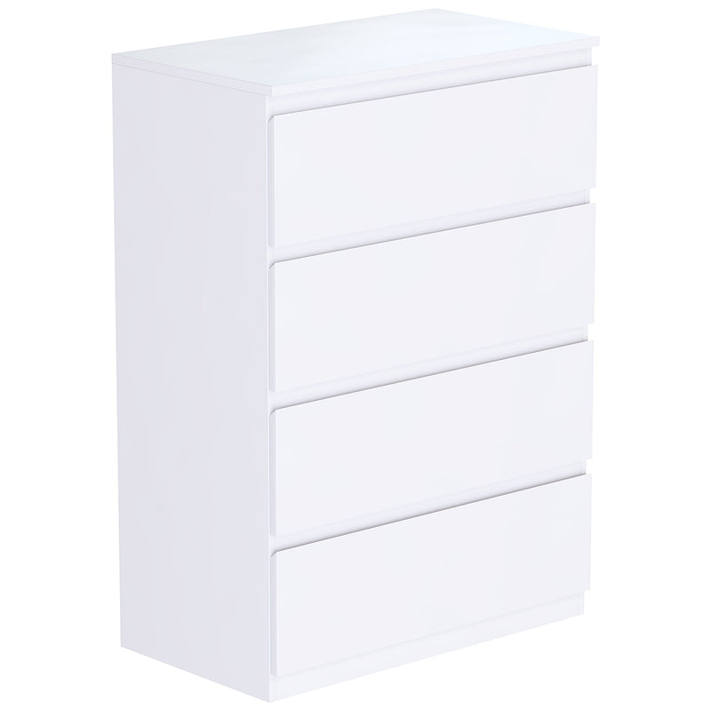 Vida Designs Denver 4 Drawer Chest - White