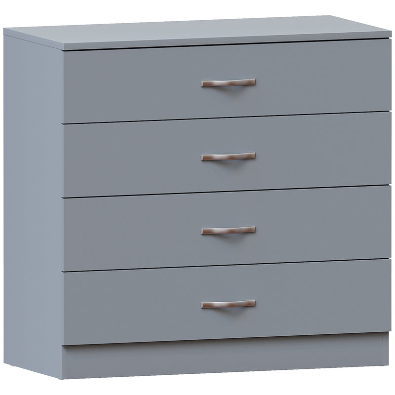 Vida Designs Riano 4 Drawer Chest - Grey