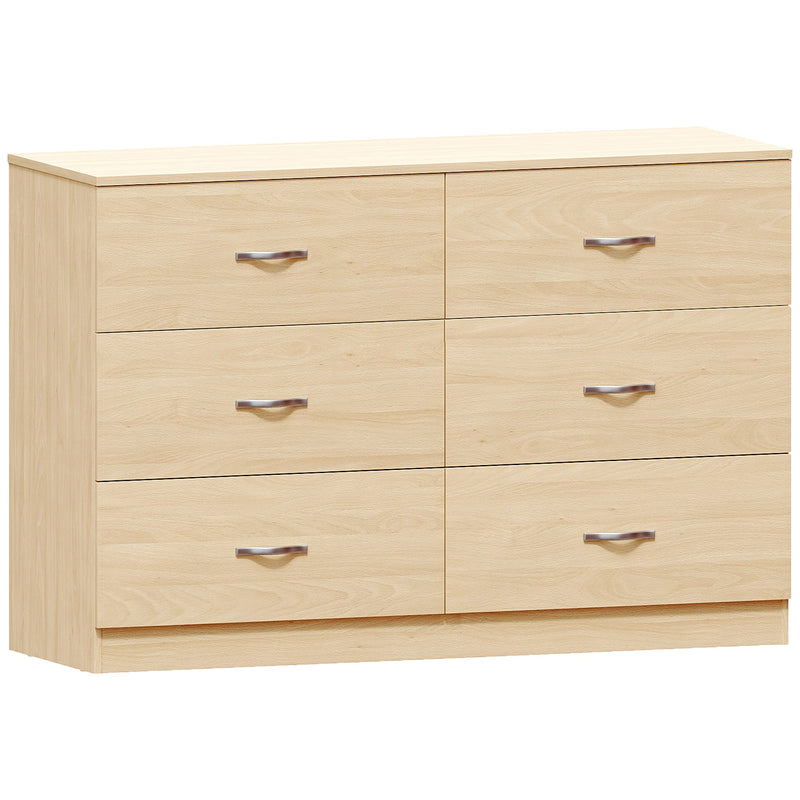 Vida Designs Riano 6 Drawer Chest - Pine