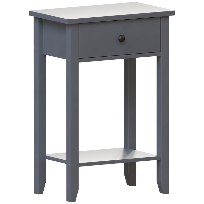 Vida Designs Windsor 1 Drawer Console Table - Grey