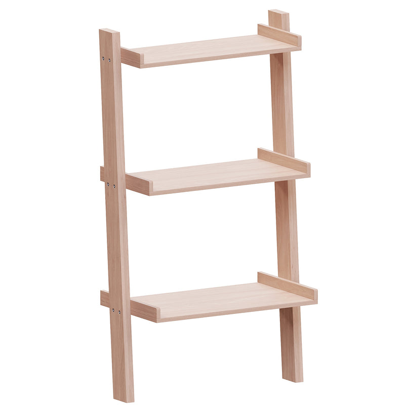 Vida Designs York 3 Tier Ladder Bookcase - Pine