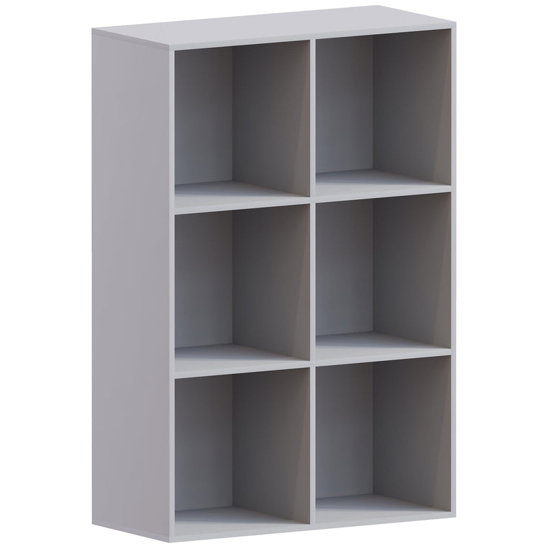 Vida Designs Durham 2x3 Cube Storage Unit - Grey