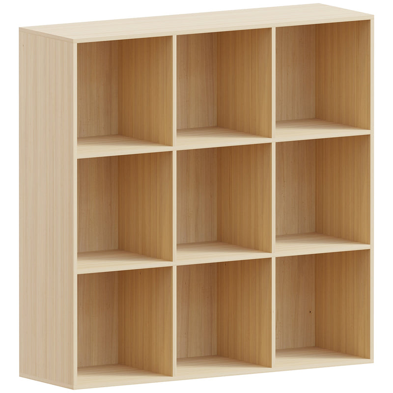 Vida Designs Durham 3x3 Cube Storage Unit - Oak