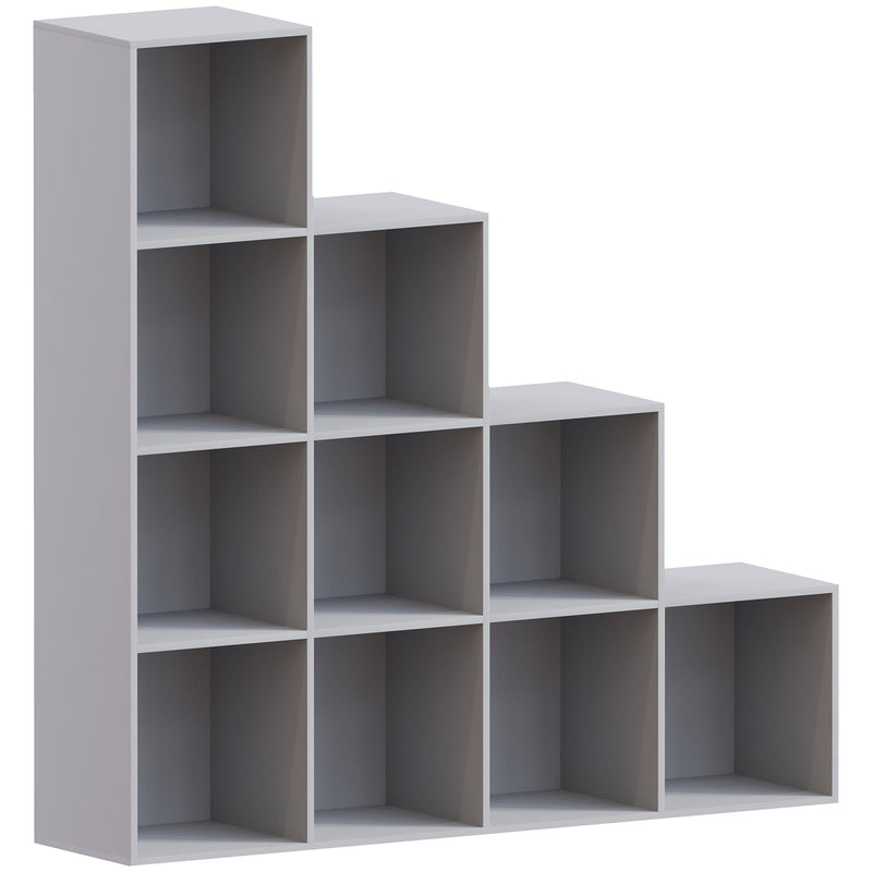 Vida Designs Durham 10 Cube Staircase Storage Unit - Grey