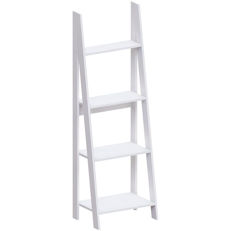 Vida Designs Bristol 4 Tier Step Ladder Bookcase - White