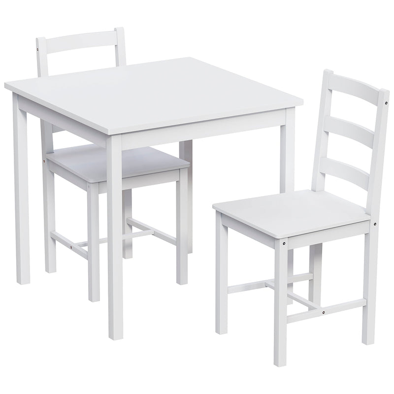 Vida Designs Yorkshire 2 Seater Dining Set - White