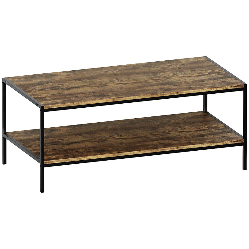 Vida Designs Brooklyn Coffee Table - Dark Wood