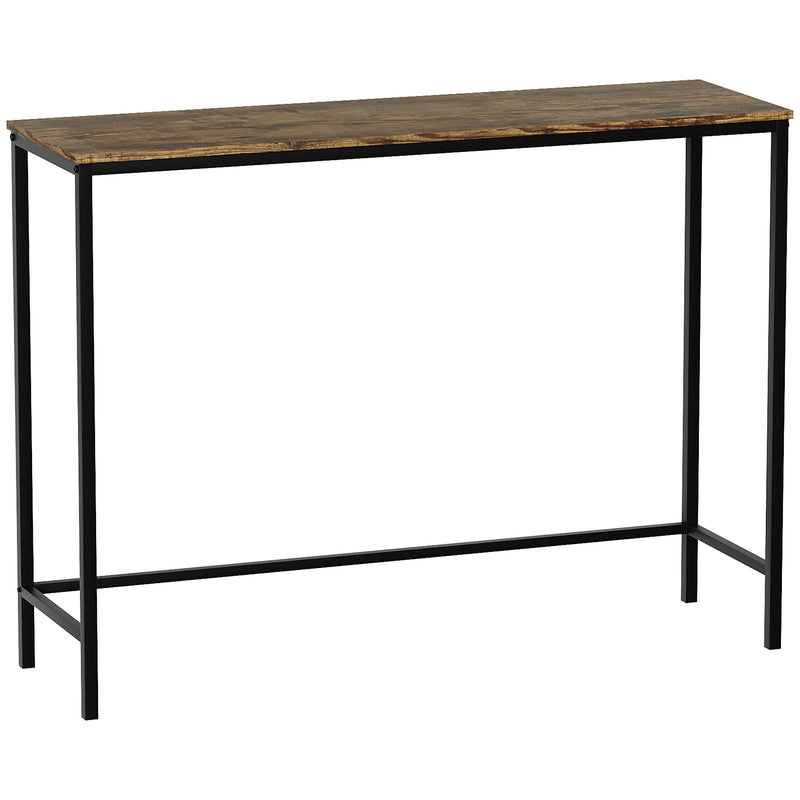 Vida Designs Brooklyn Console Table - Dark Wood