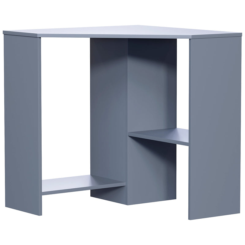 Vida Designs Hetton Corner Computer Desk - Grey