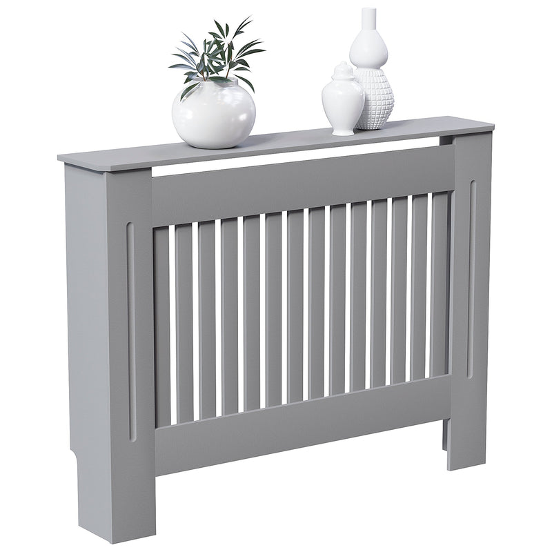 Vida Designs Chelsea Radiator Cover - Grey - Medium