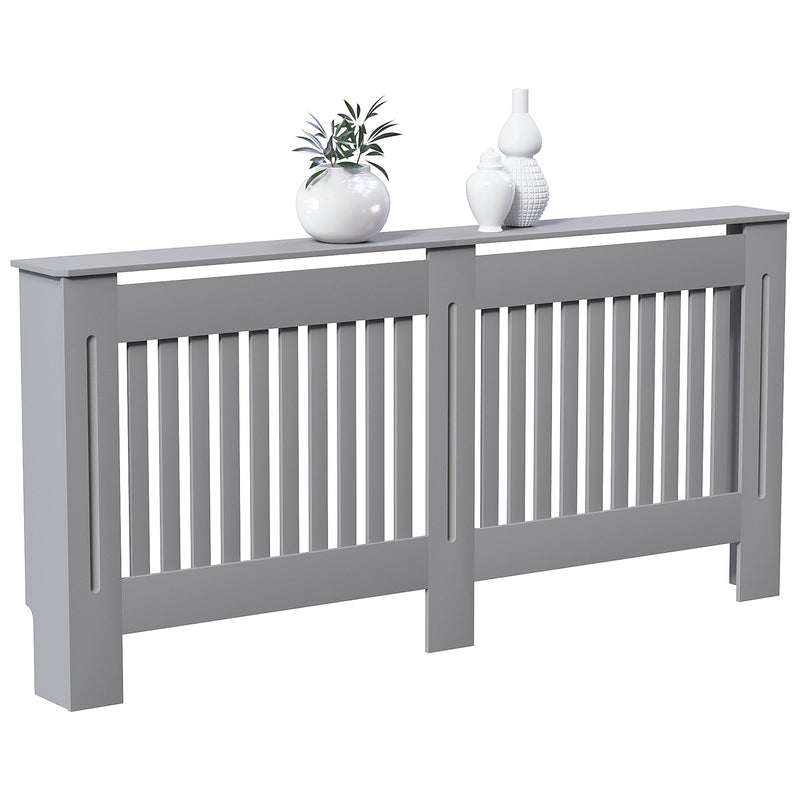 Vida Designs Chelsea Radiator Cover - Grey - Extra Large