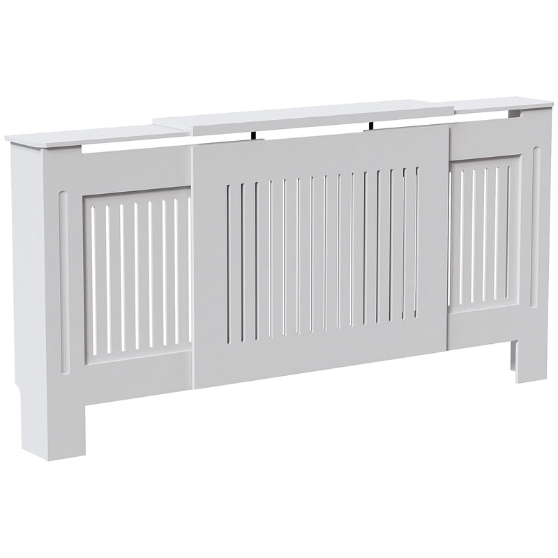 Vida Designs Chelsea Adjustable Radiator Cover - White