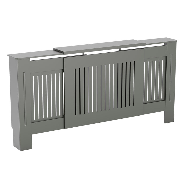 Vida Designs Chelsea Adjustable Radiator Cover - Grey