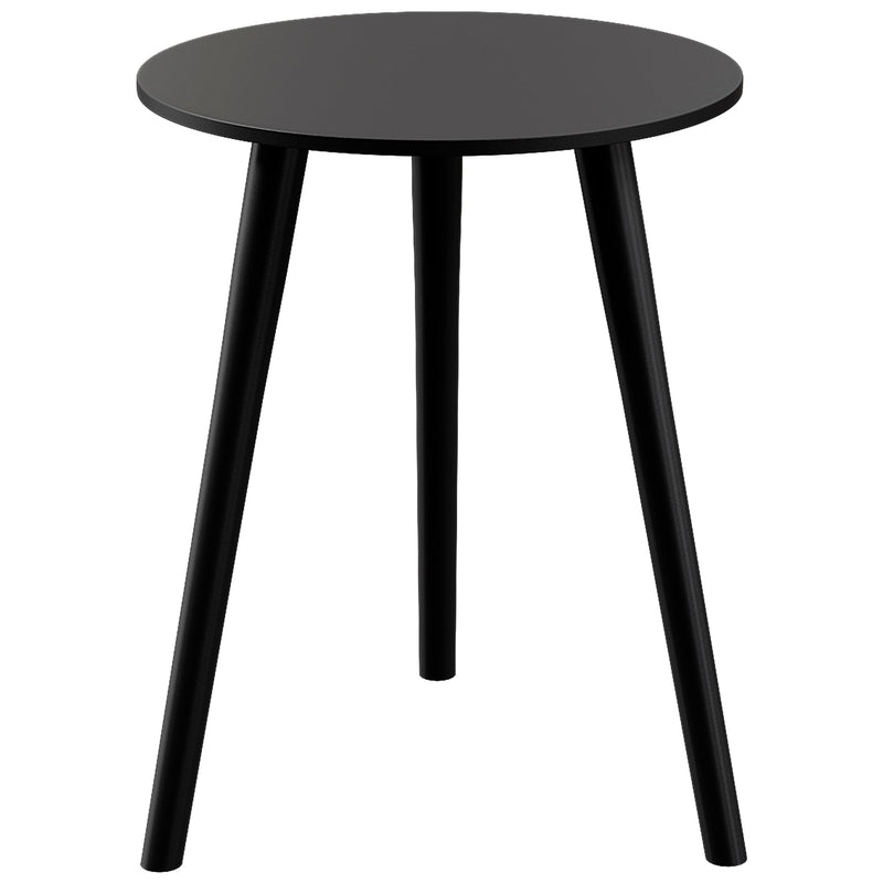 Vida Designs Round Side Table - Black