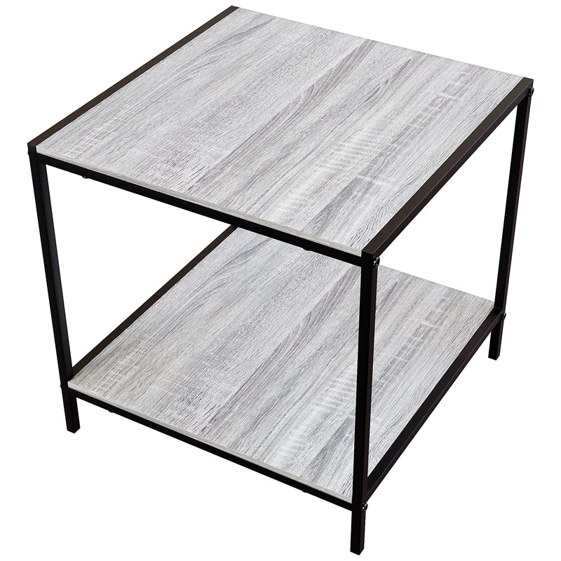 Vida Designs Brooklyn End Table - Grey