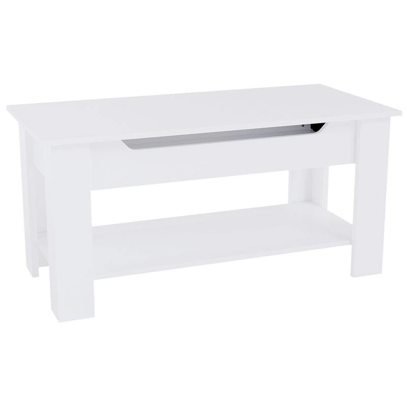 Vida Designs Lift Up Coffee Table - White