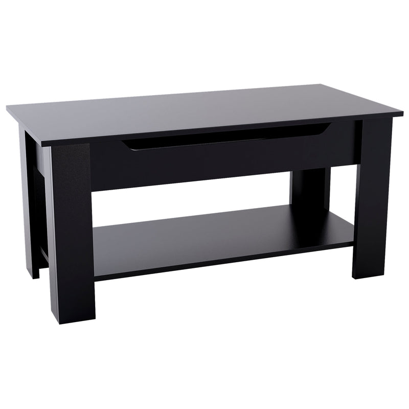 Vida Designs Lift Up Coffee Table - Black