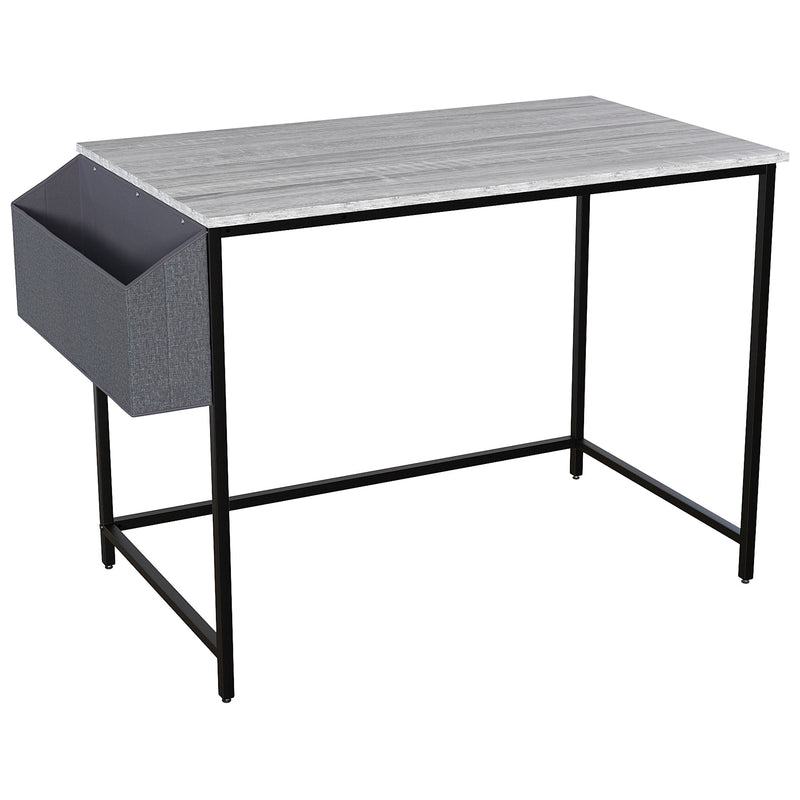 Vida Designs Brooklyn Large Computer Desk - Grey