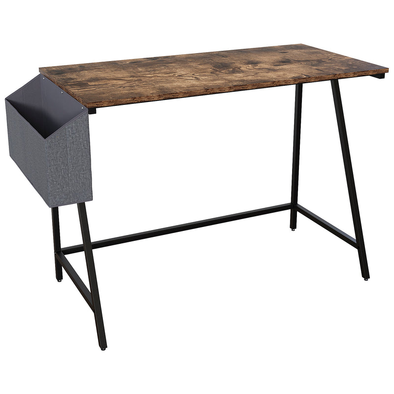 Vida Designs Brooklyn Small Computer Desk - Dark Wood