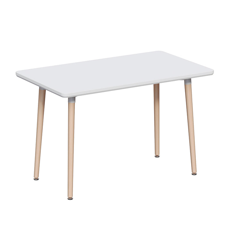 Vida Designs Batley 4 Seater Square Dining Table - White