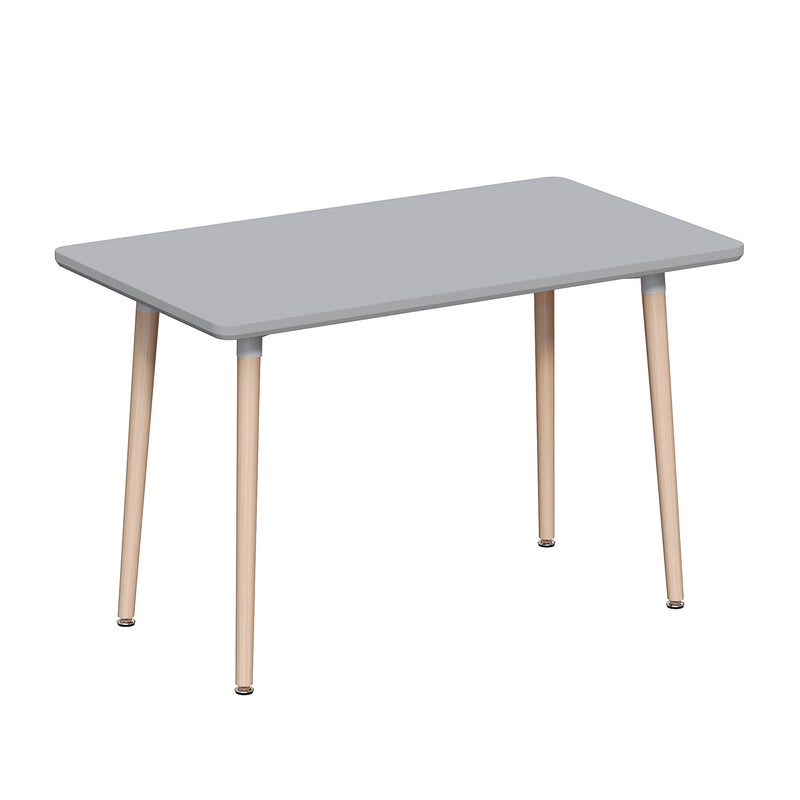 Vida Designs Batley 4 Seater Square Dining Table - Grey