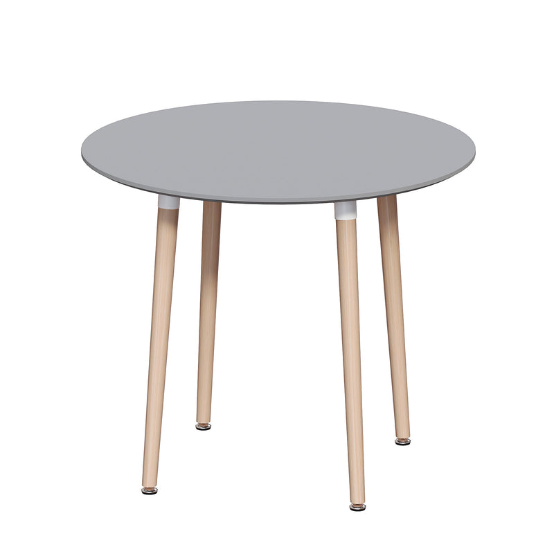 Vida Designs Batley 4 Seater Round Dining Table - Grey
