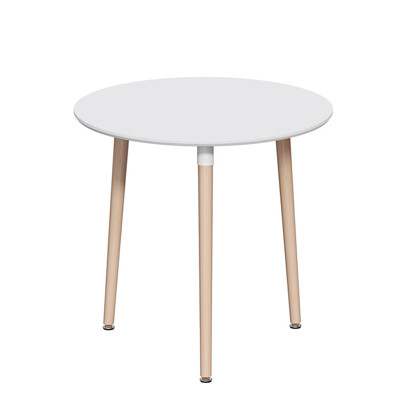 Vida Designs Batley 3 Seater Round Dining Table - White