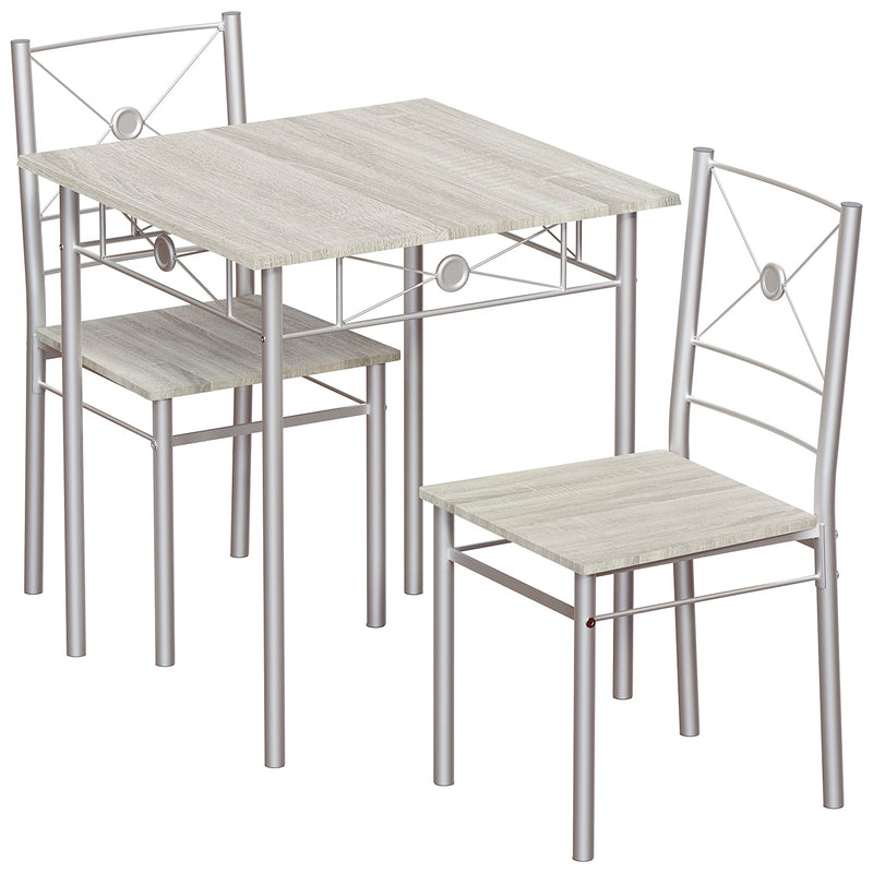 Vida Designs Roslyn 2 Seater Dining Set - Oak