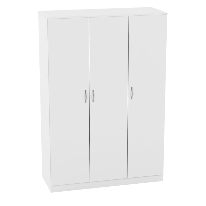 Vida Designs Riano 3 Door Wardrobe - White