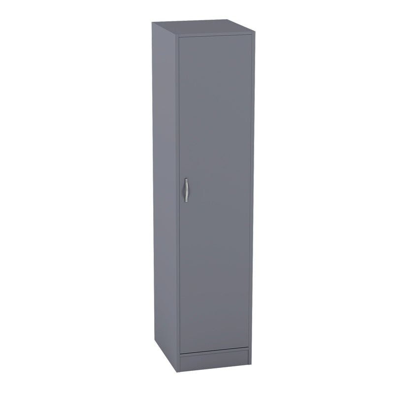 Vida Designs Riano 1 Door Wardrobe - Grey