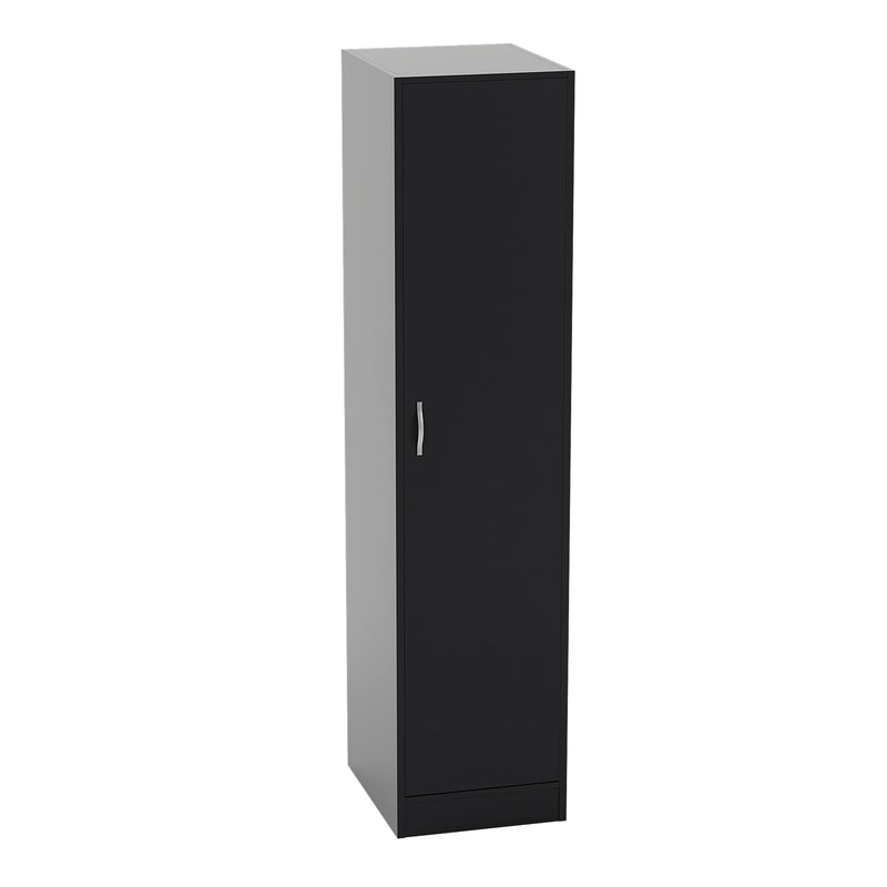 Vida Designs Riano 1 Door Wardrobe - Black