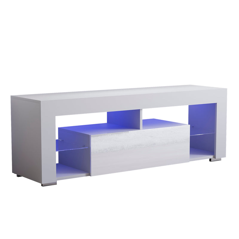 Vida Designs Luna 2 Drawer LED TV Unit - White