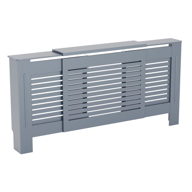 Vida Designs Milton Adjustable Radiator Cover - Dark Grey